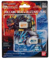 Cartas DIM Bandai Namco Digimon Vital Hero - Volcanic Beat e Blizzard Fang