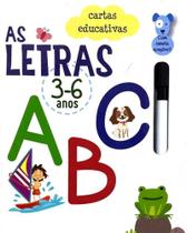 Cartas educativas - as letras - PE DA LETRA