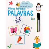 Cartas educativas - Minhas primeiras palavras - Escreva e apague Cartas educativas - Minhas primeiras palavras - Escreva e apague