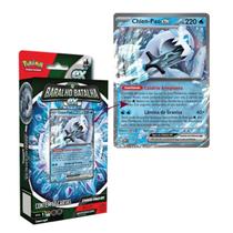 Cartas Pokémon Baralho De Batalha Chien-pao Ex - Copag