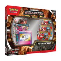Cartas Pokémon Batalha de Liga Mega Lucario Ex 60cards Copag