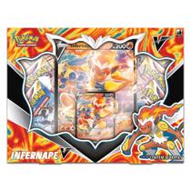 Cartas Pokémon Box Coleção Infernape V Copag