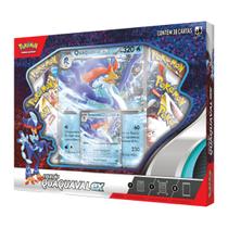 Cartas Pokémon Box Coleção Lendas de Paldea Quaquaval Copag