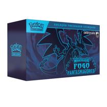 Cartas Pokémon Box Mega Fogo Fantasmagórico 121 Cards Copag