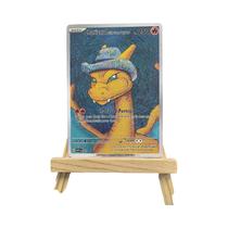 Cartas Pokémon Do Museu Van Gogh, Pikachu Raro, Mew, Charizard, Eevee, Presente Clássico De Jogo De