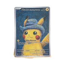 Cartas Pokémon Do Museu Van Gogh, Pikachu Raro, Mew, Charizard, Eevee, Presente Clássico De Jogo De
