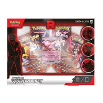 Cartas Pokémon Equipe Rocket Coleção Ex com 49 Cards - Copag