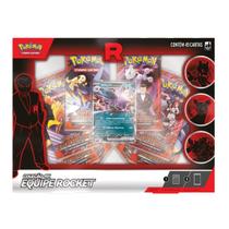 Cartas Pokémon Equipe Rocket Coleção Ex com 49 Cards - Copag