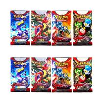 Cartas Pokémon Para Crianças, Pacote Com 4, Jogo De Troca Team up Sun Moon Thunder Evolutions,