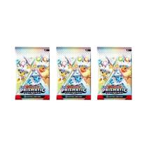 Cartas Pokémon Scarlet E Violet 360 Peças Destined Rivals Prismatic Evolutions PALDEAN Booster