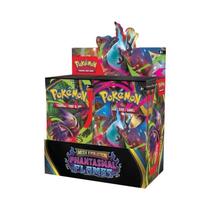 Cartas Pokémon Scarlet Violet Booster 360 Peças Mega Evolução Chaos Rising PHANTASMAL FLAMES Em