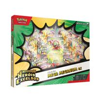 Cartas Pokémon TCG Coleção Mega Meganium ex c/49 Cards Copag