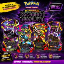 Cartas Pokemon Tcg Me05 Escuridao Absoluta Kit 30 Cards Game Blister Unitário L A C R A D O