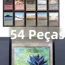 Cartas Proxy Black Core Shock Lands MTG 54pcs Magic the Gathering Dual Land Fetch P9