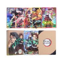 Cartas Ultra Raras De Demon Slayer Mugen Train Tanjirou Nezuko Personagem SSP Coleção De Jogos De