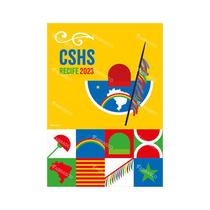 Cartaz: 9 Congresso Brasileiro de Ciências Sociais e Humanas em Saúde ( Fundo: Amarelo)