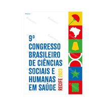 Cartaz: 9 Congresso Brasileiro de Ciências Sociais e Humanas em Saúde (Fundo: Branco)