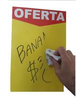 Cartaz De Oferta A4 - Reutilizável - 30 X 21 Cm - 20 Peças
