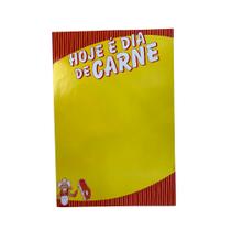 Cartaz de Oferta Açougue Gigante 65x95cm Papel Duplex 100 unidades