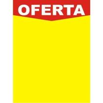 CARTAZ DE OFERTA AMARELO 15x21 (A5) - PACOTE COM 100 UNIDADES - SANPUB CARTAZ DE OFERTA AMARELO 15x21 (A5) - PACOTE COM 100 UNIDADES - SANPUB