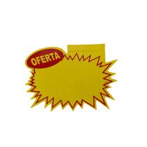 Cartaz de Oferta Splash com Aba 11x15cm Papel Duplex 100 unidades Cartaz de Oferta Splash com Aba 11x15cm Papel Duplex 100 unidades