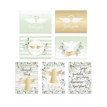 Cartaz Decorativo - Festa Batizado 2 - 08 unidades - Cromus - Rizzo Festas Cartaz Decorativo - Festa Batizado 2 - 08 unidades - Cromus - Rizzo Festas