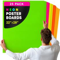Cartaz Hygloss Large 22x28 cm - 25 cores neon variadas Cartaz Hygloss Large 22x28 cm - 25 cores neon variadas