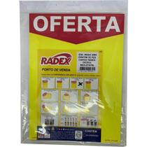 Cartaz Marcação Oferta Amarelo A6 10X15Cm.250G 25Un Radex