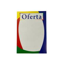Cartaz Oferta A3 29,7x42cm Papel Duplex 100 unidades