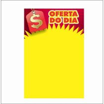 Cartaz oferta do dia 29x40cm (c/50 unidades, 2d, 250g)