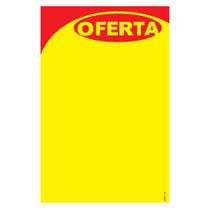 Cartaz Oferta Mini A6 10,5x15cm Papel Duplex 100 unidades