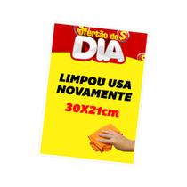 Cartaz OFERTÃO DO DIA Oferta - 30x21cm - Reutilizável - Apaga e usa novamente