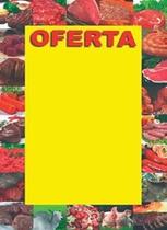 CARTAZ PARA AÇOUGUE 45x60 (A 2) PACOTE COM 100 UNIDADES - SANPUB.