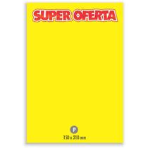 Cartaz para Marcação de Oferta Pequeno 21X15CM Amarelo - Pacote com 10 Cartaz para Marcação de Oferta Pequeno 21X15CM Amarelo - Pacote com 10