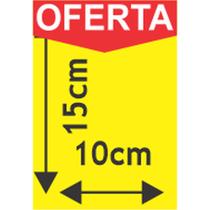 Cartaz para Marcacao Oferta Amarelo A6 10X15CM.250G - Radex