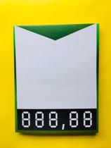 Cartaz precificador 20x26cm em papel (c/50 unidades)
