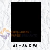 Cartaz Preto ( 225g 66 x 96 (A1) - 50 unidades - Embalagens e Papéis Brilhante Cartaz Preto ( 225g 66 x 96 (A1) - 50 unidades - Embalagens e Papéis Brilhante