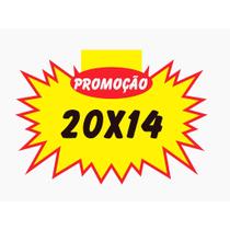 Cartaz Splash Oferta Promoção Placa de Preço 20x14cm Pequeno 100 und Cartaz Splash Oferta Promoção Placa de Preço 20x14cm Pequeno 100 und