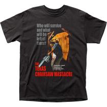 Cartaz Texas Chainsaw Massacre T-Shirt Cartaz Texas Chainsaw Massacre T-Shirt