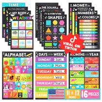 Cartazes Educativos Hadley Designs 16 Laminados 28x43 cm