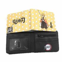 Carteira Agatsumas Zenitsus Anime Characters Slim Bifold Wall Carteira Agatsumas Zenitsus Anime Characters Slim Bifold Wall