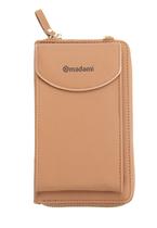 Carteira Alça Transversal Bege Prática Casual Madami Carteira Alça Transversal Bege Prática Casual Madami
