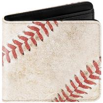 Carteira Amutta Baseball Leather Kids Boys Teen resistente à água