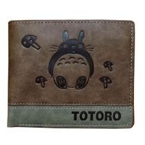 Carteira Anime Characters Carteira fina dobrável em couro PU