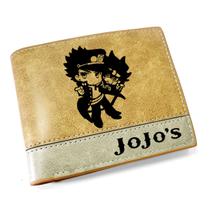 Carteira Anime JoJo's Bizarre Adventures Leather para crianças