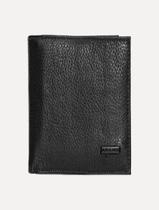 Carteira Aramis Masculina Couro Slim Floater Vertical Preto
