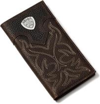 Carteira Ariat Rodeo para homens com Silver Shield Concho Carteira Ariat Rodeo para homens com Silver Shield Concho