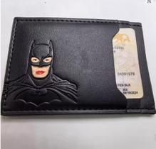 Carteira Batman Para Habilitação Cnh E Cartão Preto Batman Carteira Batman Para Habilitação Cnh E Cartão Preto Batman