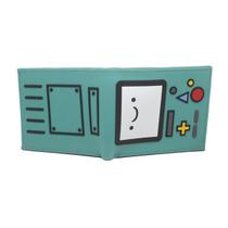 Carteira, bolsa de moedas, couro, bifold, Adventure Times Anime