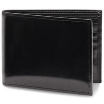 Carteira Bosca Old Leather Bifold com Janela para ID Preta